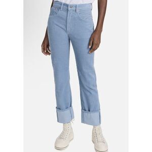 Denimist Sophie Corduroy Cuffed Pants Size 29 Blue